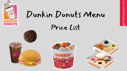 Dunkin Donuts Menu Philippines [Updated January 2024]