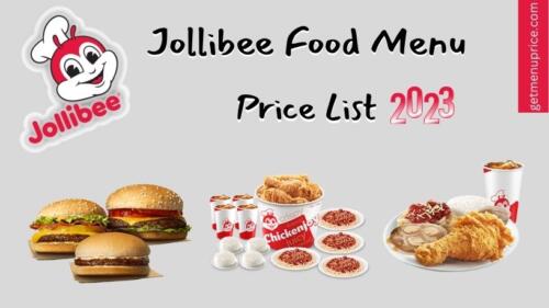 Jollibee Menu Price Philippines [Updated February 2024]