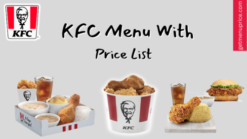 Kfc Menu Price List Philippines Updated November 2024