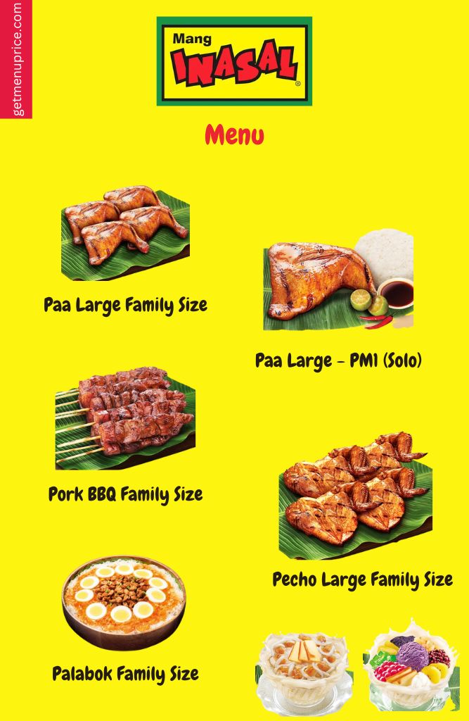 Mang Inasal Menu Price Philippines [Updated August 2023]
