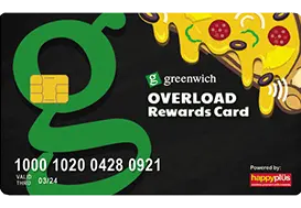 Greenwich Overload Rewards Card