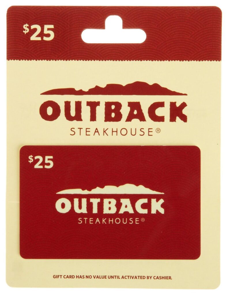 Outback Steakhouse Gift Cards