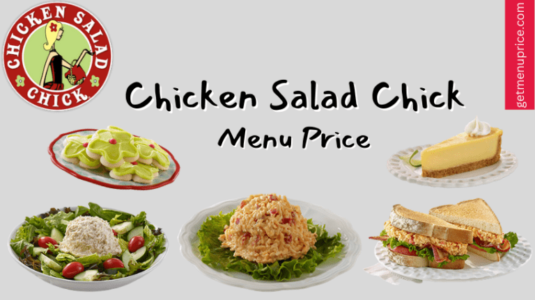 Chicken Salad Chick Menu Price USA