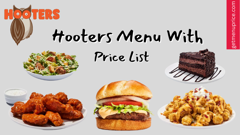 Hooters Menu Price List USA [Updated April 2023]