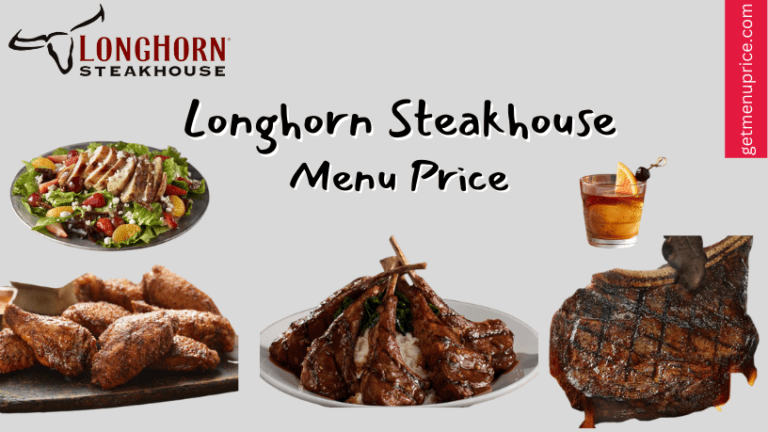 Longhorn Steakhouse Menu Price USA