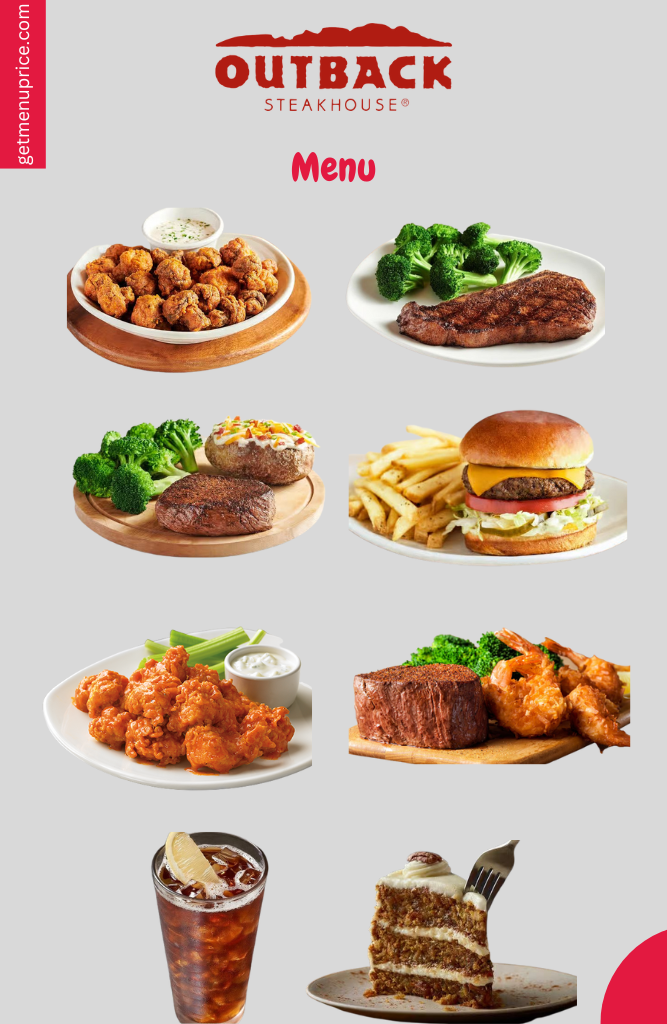 Outback Steakhouse Menu Price USA [Updated August 2023]
