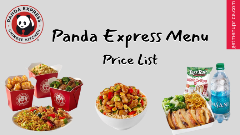 Panda Express Menu Price List USA