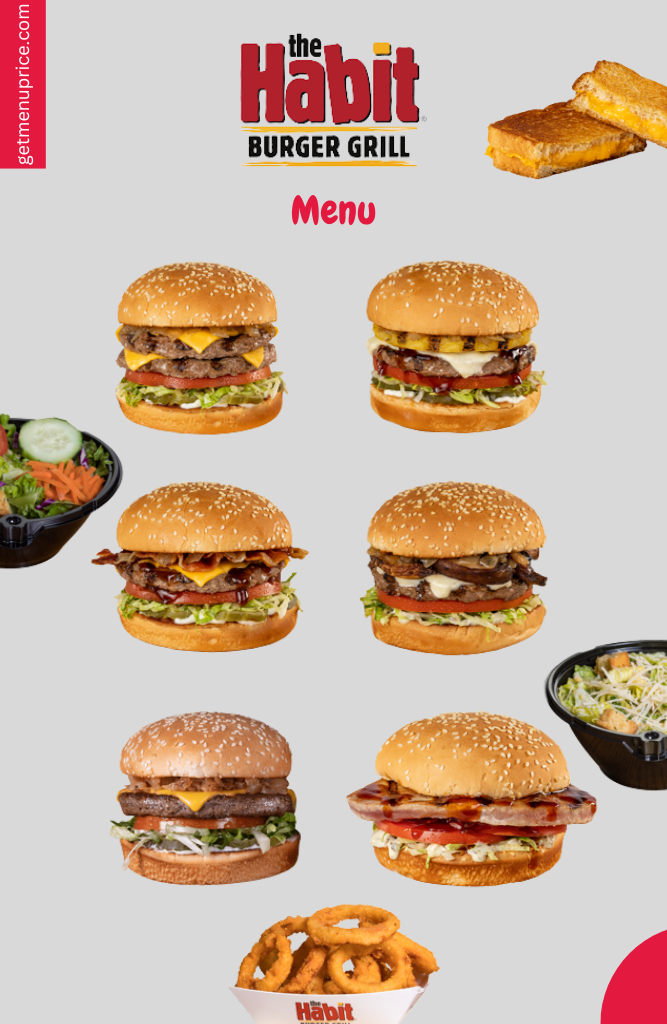 The Habit Burger Grill Menu