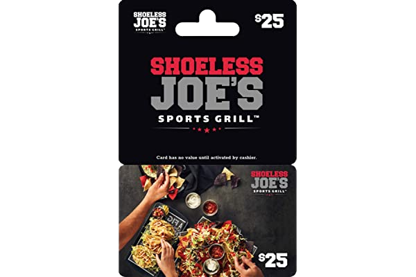 Shoeless Joe's Gift Cards