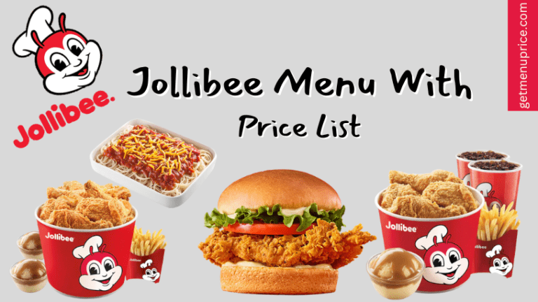 Jollibee Menu Price List Canada [Updated July 2023]