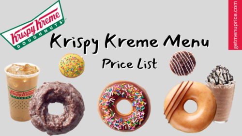 Krispy Kreme Menu Price List Canada [Updated January 2024]