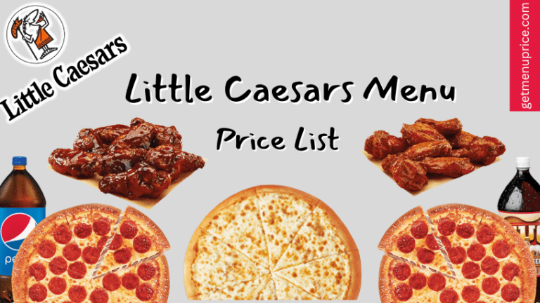 Little Caesars Menu Price Canada