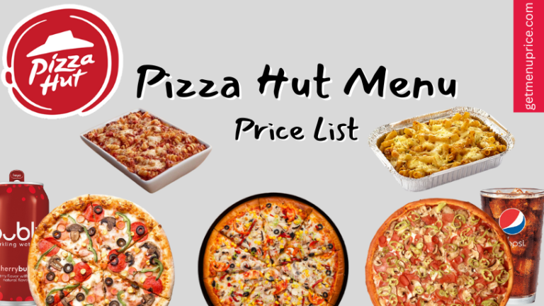 Pizza Hut Menu Price List Canada