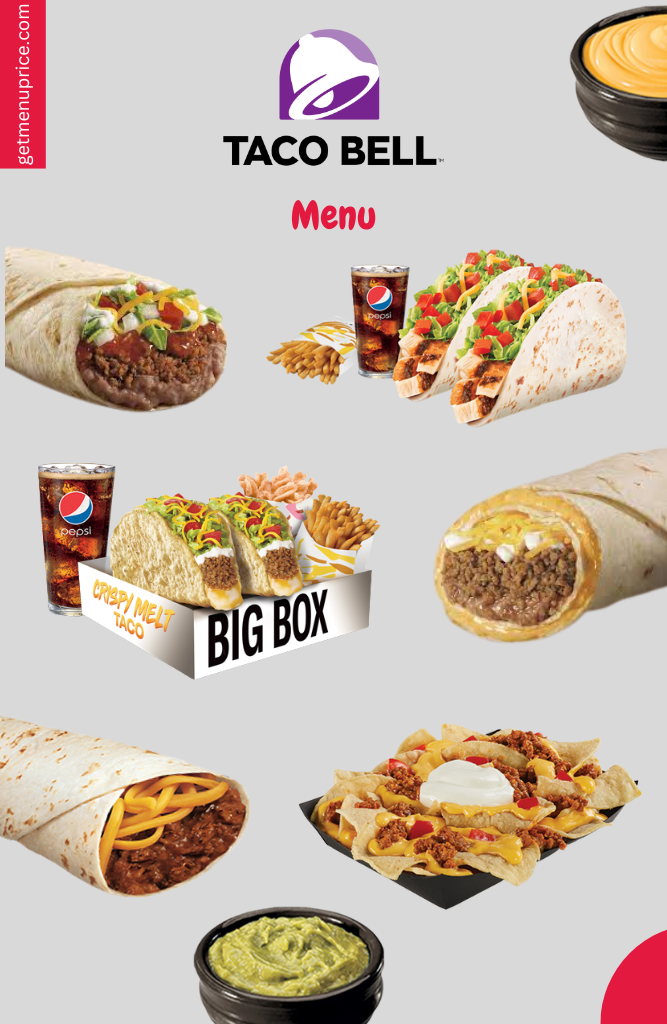 Taco Bell Menu Price List Canada