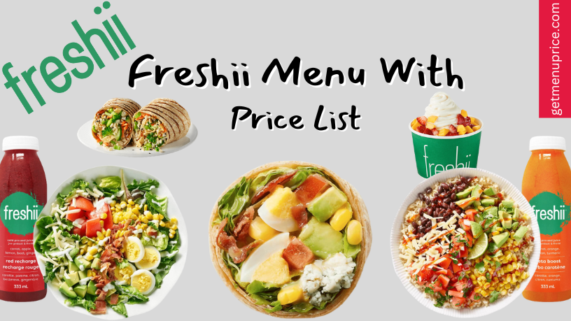 Freshii Menu Price List Canada [Updated May 2023]