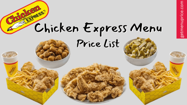 Chicken Express Menu Price List USA