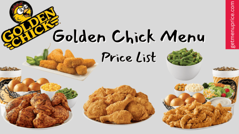 Golden Chick Menu Price List USA