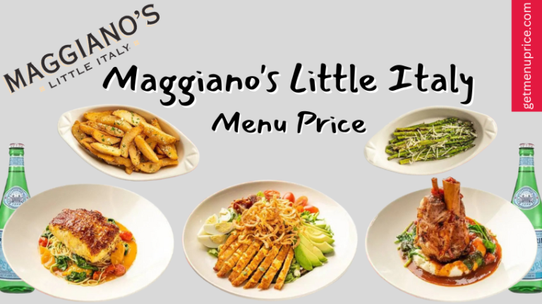 Maggiano's Little Italy Menu Price USA