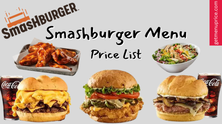 Smashburger Menu Price List USA