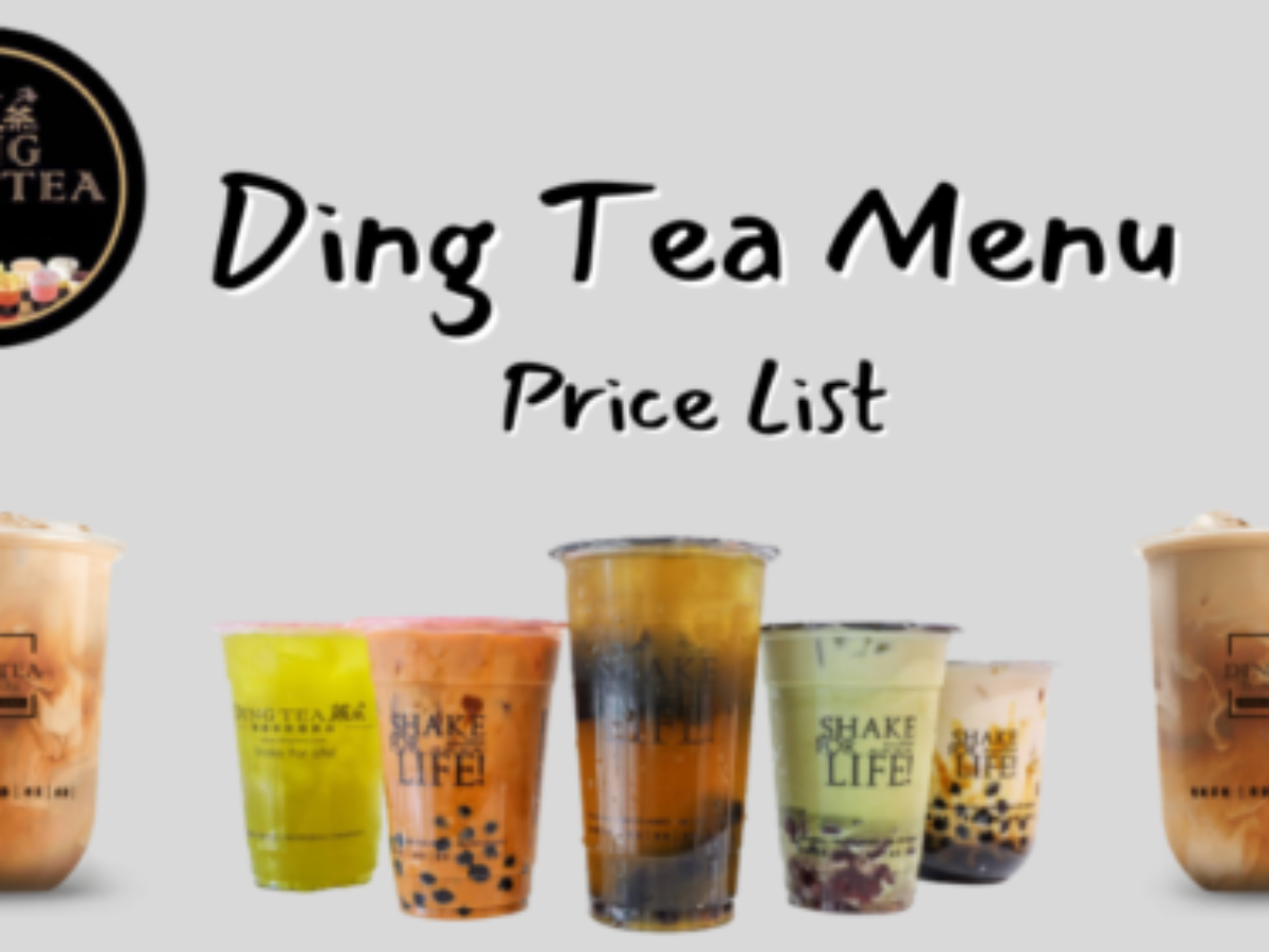 Ding Tea's Menu: Prices and Deliver - Doordash